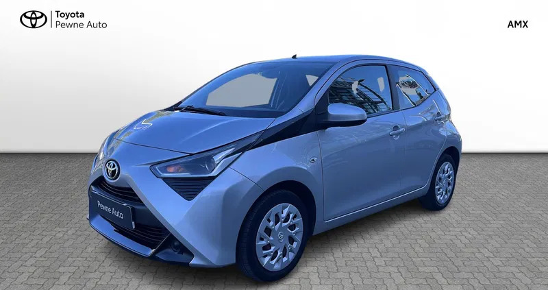 toyota łódzkie Toyota Aygo cena 44500 przebieg: 26334, rok produkcji 2019 z Legionowo